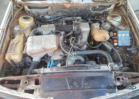 1986 BMW 535 I z USA, uszkodzony, nr VIN WBADC7407G0963643